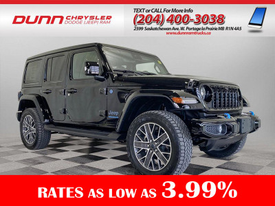2024 Jeep Wrangler 4xe | HIGH ALTITUDE 4XE | NO PAYMENTS FOR 90 