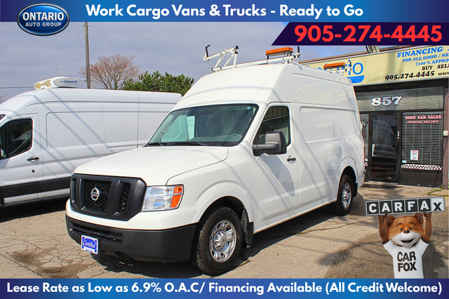 2018 Nissan NV2500 SV, HighRoof/Shelving, Ladder Rack, Back-Cam, in Heavy Trucks in Mississauga / Peel Region - Image 2