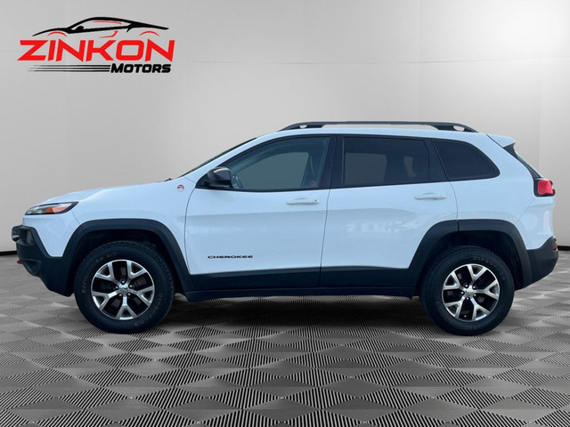 2016 Jeep Cherokee TRAILHAWK |V6|4X4|LEATHER|NAVI|BACK-UP CAM|RE in Cars & Trucks in Barrie - Image 3