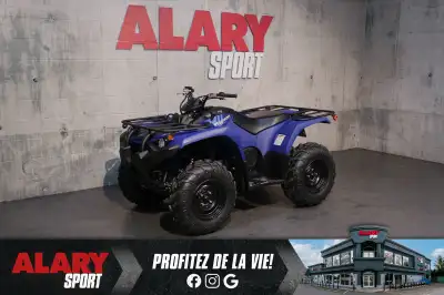 Ce VTT YAMAHA KODIAK 450 2025 est disponible DÈS MAINTENANT! Contactez-nous au 450-420-2707. PDSF: 9...