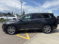 The 2020 Cadillac XT6 Premium Luxury features a Manhattan Noir Metallic exterior with a Jet Black in... (image 4)