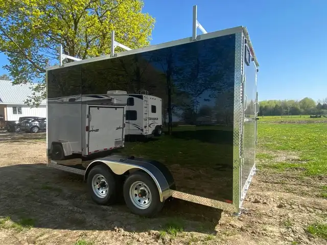 2025 Team Trailers 2025 7x14 Heavy Duty Galvanized Equipment Hau in Cargo & Utility Trailers in Guelph - Image 5