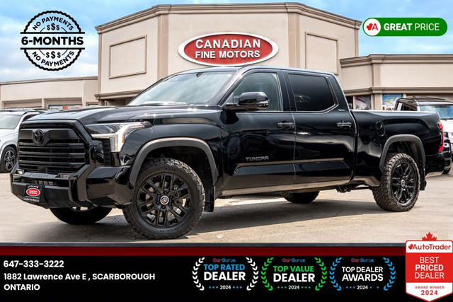 2024 Toyota Tundra 4x4 CREWMAX LIMITED HYBRID NAVI SUNROOF COOL in Cars & Trucks in City of Toronto