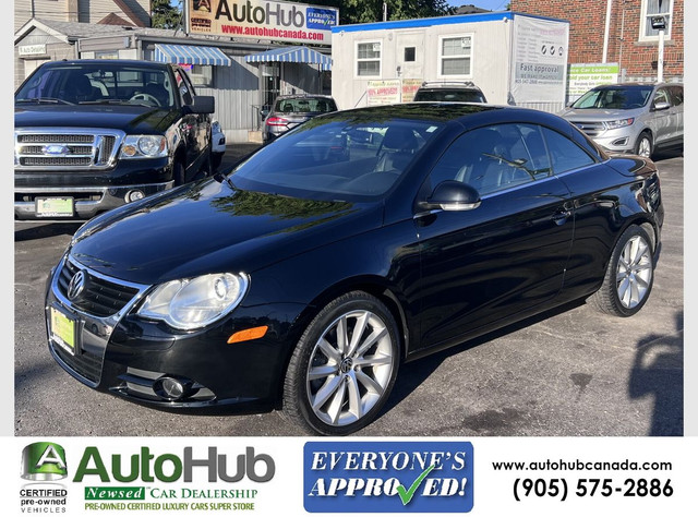 2008 Volkswagen Eos CONVERTIBLE-LEATHER in Cars & Trucks in Hamilton - Image 4