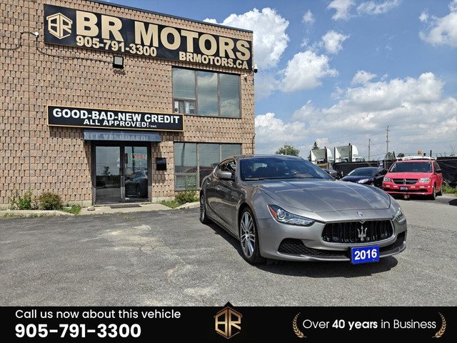 2016 Maserati Ghibli SQ4 | No Accidents Reported | AWD | Low km in Cars & Trucks in Mississauga / Peel Region - Image 3