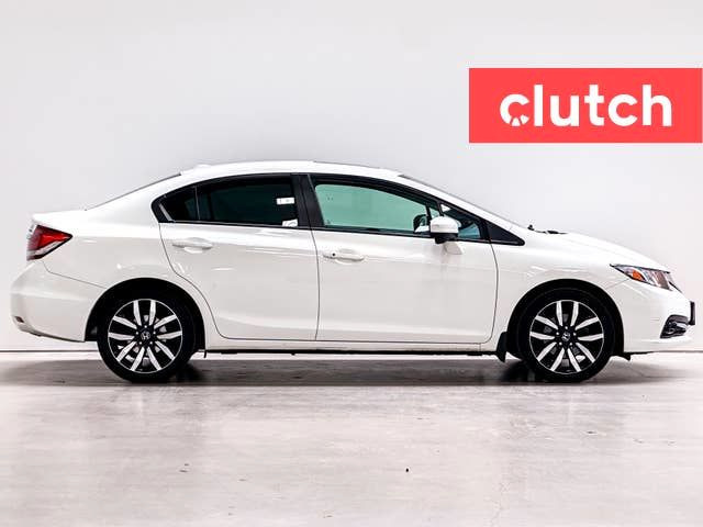 2015 Honda Civic Touring w/ Nav, Heated Front Seats, Rearview Ca in Cars & Trucks in City of Toronto - Image 3