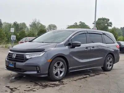 Come see this certified 2023 Honda Odyssey EX | DVD | Sunroof | Heated Wheel + Seats | Power Sliders...