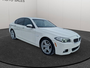 2015 BMW 5 Series 535d xDrive  AWD, M-PACKAGE, LEATHER HEATED AND COOLED SEATS!!