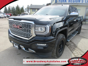 2017 GMC Sierra 1500 LOADED DENALI-PACKAGE 5 PASSENGER 5.3L - V8.. 4X4.. CREW-CAB.. SHORTY.. NAVIGATION.. SUNROOF.. LEATHER.. HEATED/AC SEATS.. POWER