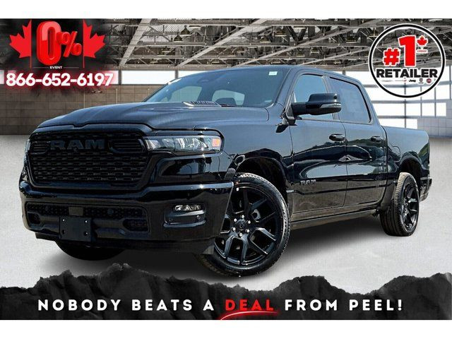 2025 Ram 1500 SPORT CREW Pwr Boards Pano Roof Sport Hood in Cars & Trucks in Mississauga / Peel Region