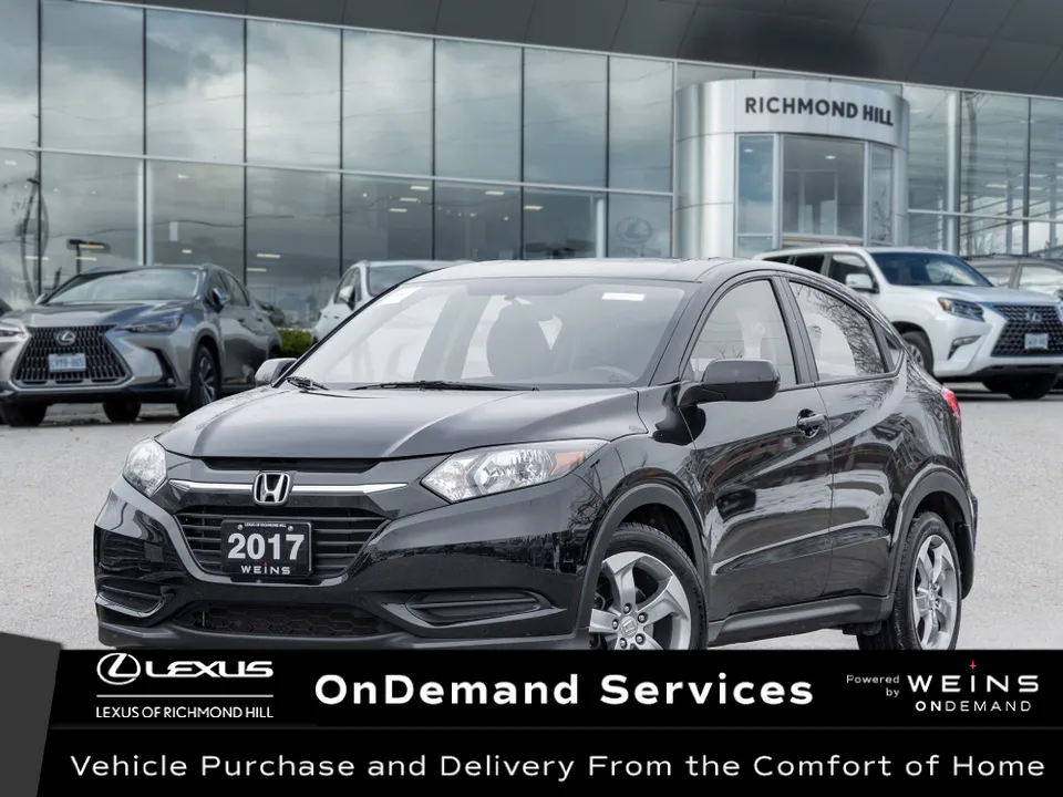 2017 Honda HR-V LX | SAFETY CERTIFIED | HEATED FRONT SEATS |...