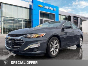2021 Chevrolet Malibu LT | 1.5L | Turbocharged | Sedan | Mosaic Black Metallic Exterior | Heated Seats | Apple Car Play