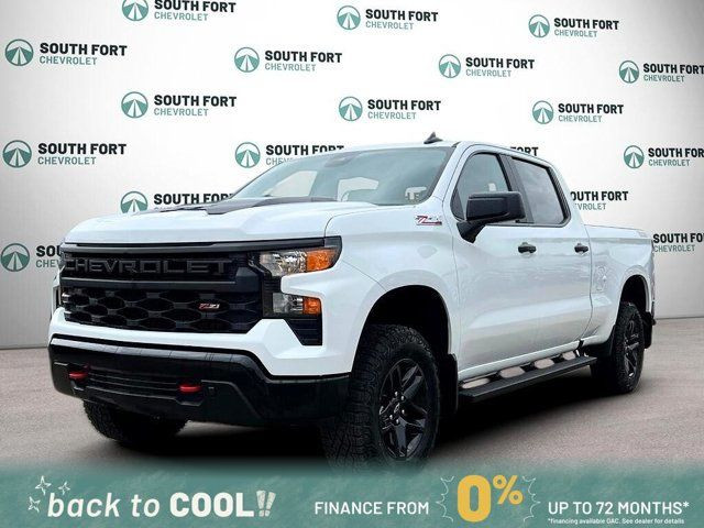 2025 Chevrolet Silverado 1500 Custom Trail Boss 4WD Crew Cab in Cars & Trucks in Strathcona County