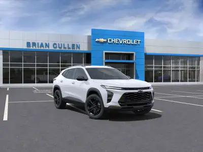 White and ready for your next adventure, the 2025 Chevrolet Trax ACTIV FWD offers remarkable front-w...