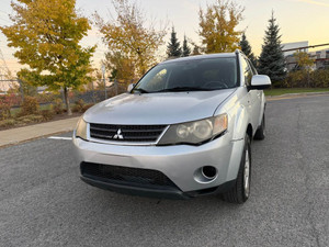 2008 Mitsubishi Outlander 2008 MITSUBISHI OUTLANDER, 7 PASSAGERS , 4X4 , AUTOMATIQUE , HATCHBACK  , AIR