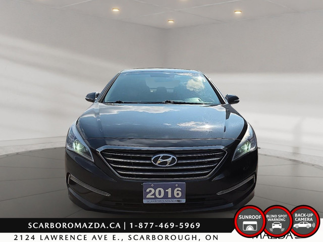 2016 Hyundai Sonata AUTO|BLIND SPOT MONITORING|REAR CAMERA 2.4L  in Cars & Trucks in City of Toronto - Image 2