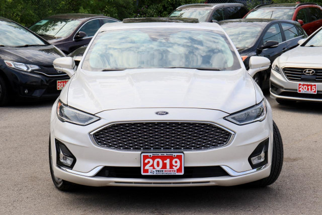 2019 Ford Fusion Hybrid Titanium | Leather | Roof | Nav | Cam |  in Cars & Trucks in Oshawa / Durham Region - Image 4