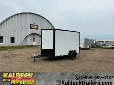 2025 Cross Trailers 6in. x 10in. Alpha Enclosed 3.5K - (1) 3500# Spring Axle - 2990# GVWR - 1487# Cu...