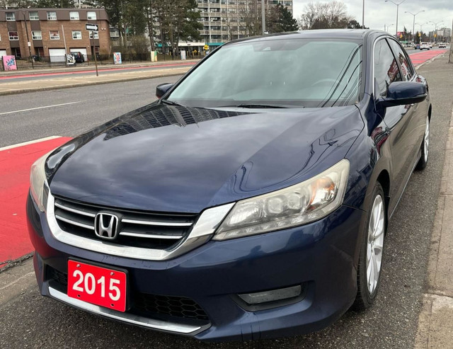 2015 Honda Accord Touring-Leather-Sunroof-Navi-Heated Seats in Cars & Trucks in City of Toronto - Image 3