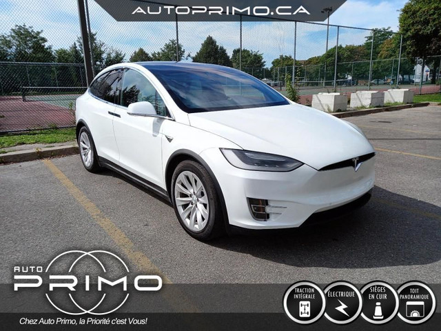 2017 Tesla Model X 90D 413Kms AWD Cuir Blanc Toit Panoramique Na in Cars & Trucks in Laval / North Shore - Image 3