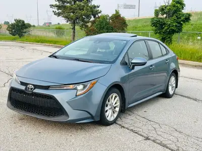 New arrival! 2020 TOYOTA COROLLA LE UPGRADE - Mileage 114315 KM - Vehicle options Alloy rims, Sunroo...