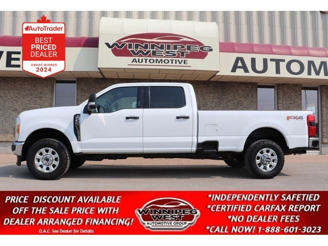 2023 Ford F-350 FX4 PREMIUM 7.3L V8 4X4, LOADED, HD GVW & 8FT BO in Cars & Trucks in Winnipeg