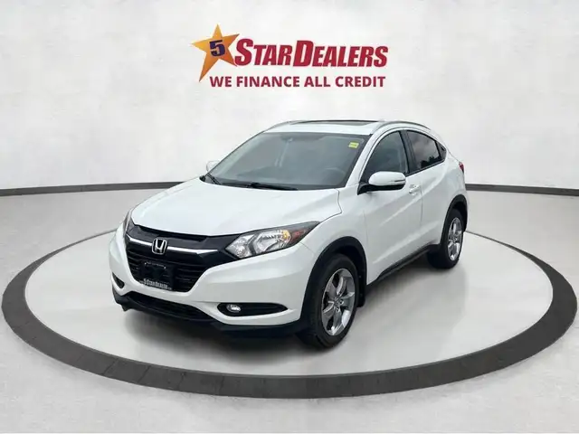 2016 Honda HR-V 4WD 4dr CVT EX-L w-Navi ROOF LEATHER WE FINANCE dans Autos et camions dans London - Image 4