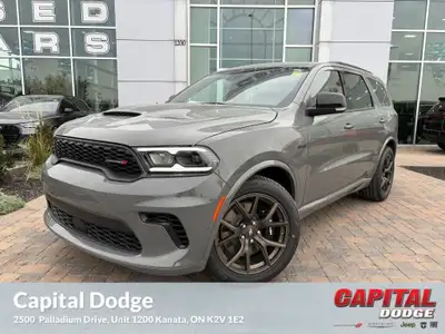 This Dodge Durango R/T, with a 5.7L HEMI V-8 engine, features a 8-speed automatic transmission. Find...