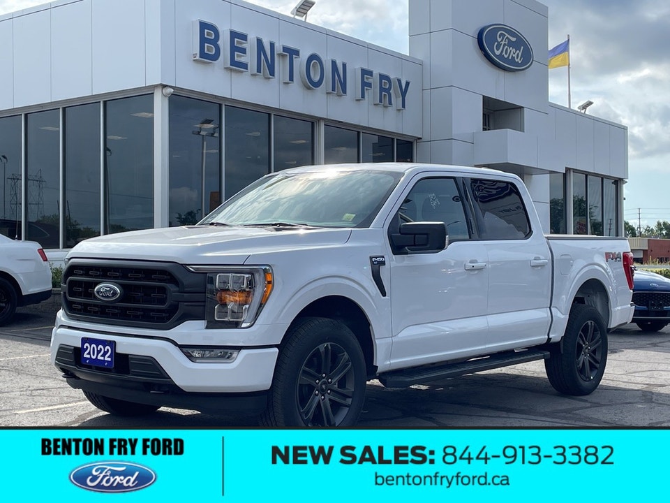 2022 Ford F-150 XLT SPORT CREW 302 PKG 3.5L PWR HEATED BUCKET SEATS NAVIGATION