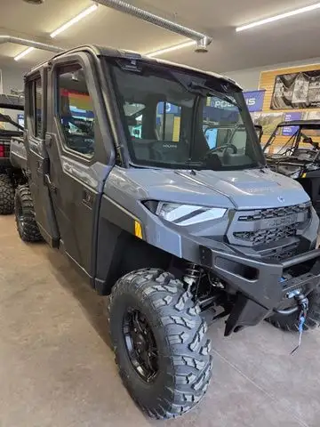 2025 POLARIS RANGER CREW XP 1000 NORTHSTAR PREMIUM STEALTH GRAY $1000 Rebate and 2 YR PLW! Financing...