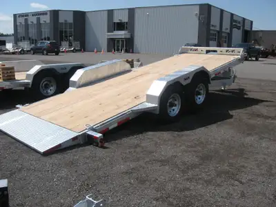 Remorques TRG Remorque Tilt HD 2 essieux 7000 lbs chacune Galvanisé a chaud Power unit avec batterie...