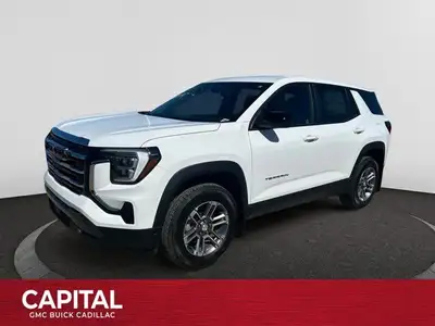 This 2025 GMC Terrain in Summit White is equipped with AWD and Turbocharged Gas I4 1.5L/-TBD- engine...