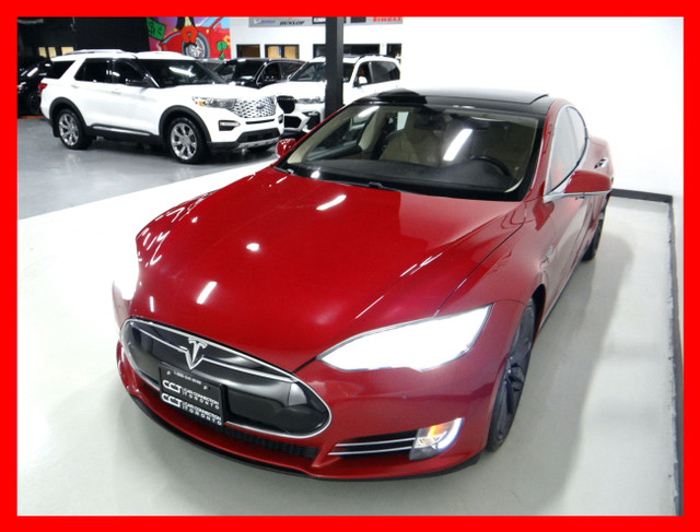 2014 Tesla Model S PERFORMANCE P85 *NAVI/BACKUP CAM/LEATHER/PANO in Cars & Trucks in City of Toronto - Image 3