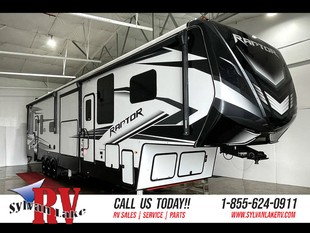 2022 Keystone Raptor 423 – Toy Hauler 5th Wheel. in Travel Trailers & Campers in Red Deer - Image 2