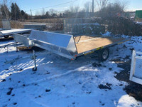 MAXI-ROULE 2 Place Open Sled Trailer