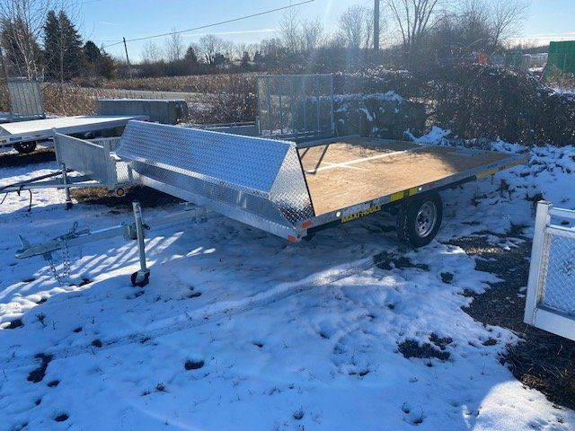 MAXI-ROULE 2 Place Open Sled Trailer in Cargo & Utility Trailers in Peterborough