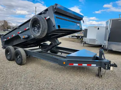 MAKE: NORSTAR MODEL: HD LOW PRO DUMP TRAILER 8" I-BEAM FRAME SIZE: 7' X 14' AXLES: 2 - 7000lb GVW: 1...