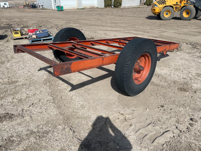 Killberry industries 5x13ft S/A utility trailer farm wagon w/Vin in Heavy Equipment in St. Albert - Image 3