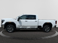 This 2025 GMC Sierra 2500HD in Summit White is equipped with 4WD and Turbocharged Diesel V8 6.6L/ en... (image 1)