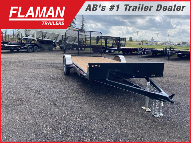 2025 Oasis Trailers 14' Quad Sport Utility Trailer in Cargo & Utility Trailers in Edmonton