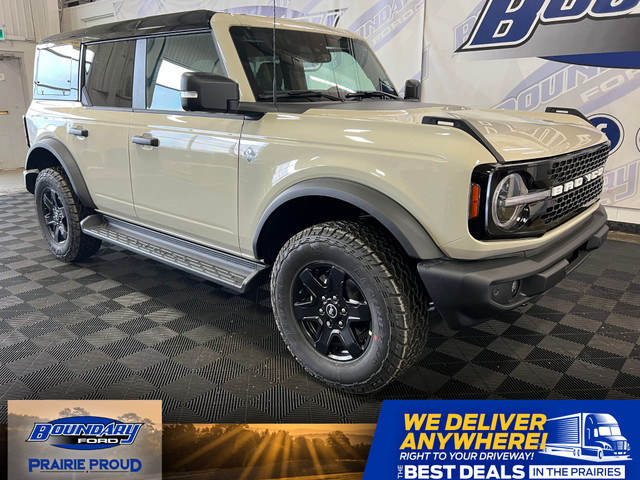 2025 Ford Bronco OUTERBANKS | HARD TOP | BLACK APPEARANCE PKG in Cars & Trucks in Lloydminster - Image 2