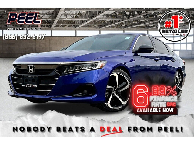 2022 Honda Accord Sedan Sport 1.5T | Sunroof | Heated Seats | Sa in Cars & Trucks in Mississauga / Peel Region