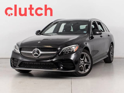2020 Mercedes-Benz C-Class C 300 4Matic AWD w/Moonroof, Leather 
