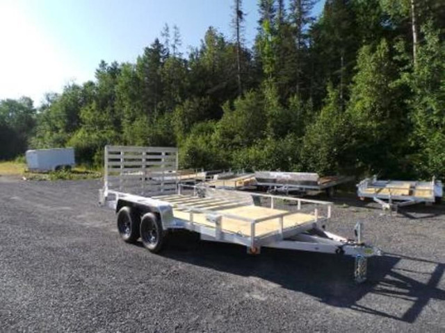 2024 QUALITY STEEL AND ALUMINUM PRODUCTS 82X14 TANDEM AXLE in Cargo & Utility Trailers in Fredericton