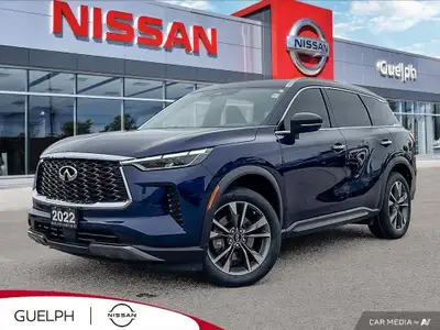 The 2022 INFINITI QX60 LUXE blends luxury, performance, and intelligent technology in a sleek, famil...