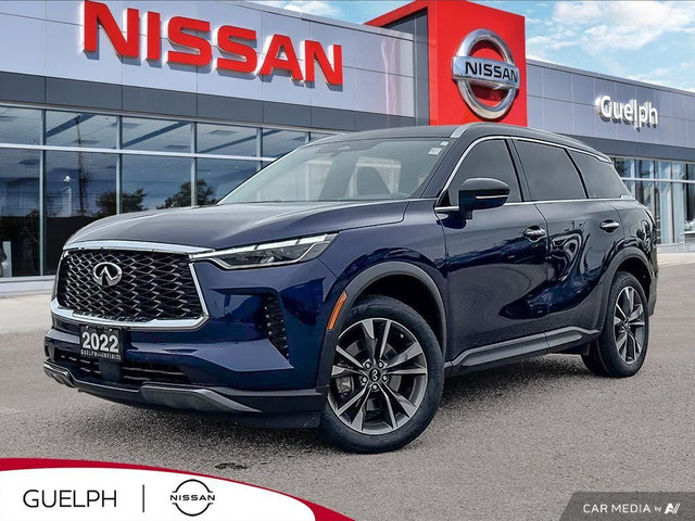 2022 Infiniti QX60 LUXE AWD | BOSE | REMOTE START | PWR TAILGATE in Cars & Trucks in Guelph