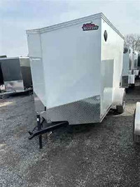 UNITED TRAILERS WJ 6X10 BARN DOOR SINGLE AXLE (30)