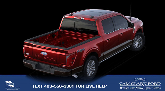 2024 Ford F-150 King Ranch DARKENED BRONZE ACCENTS * BLUECRUI... in Cars & Trucks in Red Deer - Image 4