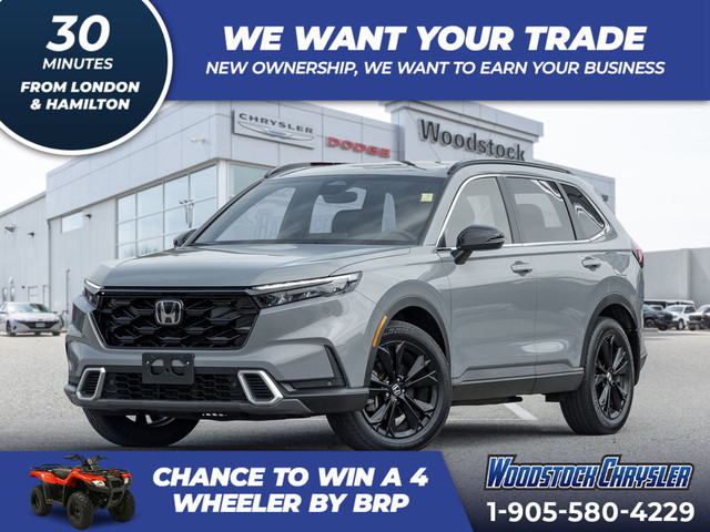 2024 Honda CR-V Hybrid TOURING | HYBRID | LEATHER | SUNROOF | 4W in Cars & Trucks in Woodstock