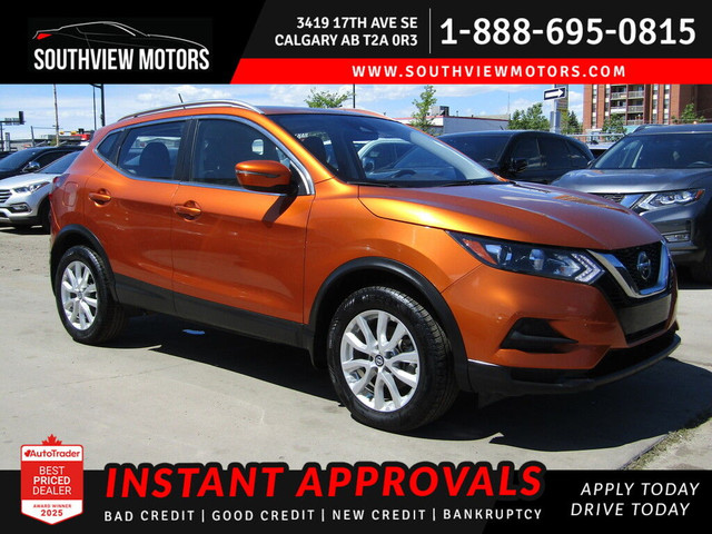 2020 Nissan Qashqai SV AWD 2.0L BACKUP CAM/SUNROOF/ONLY 51,425KM in Cars & Trucks in Calgary